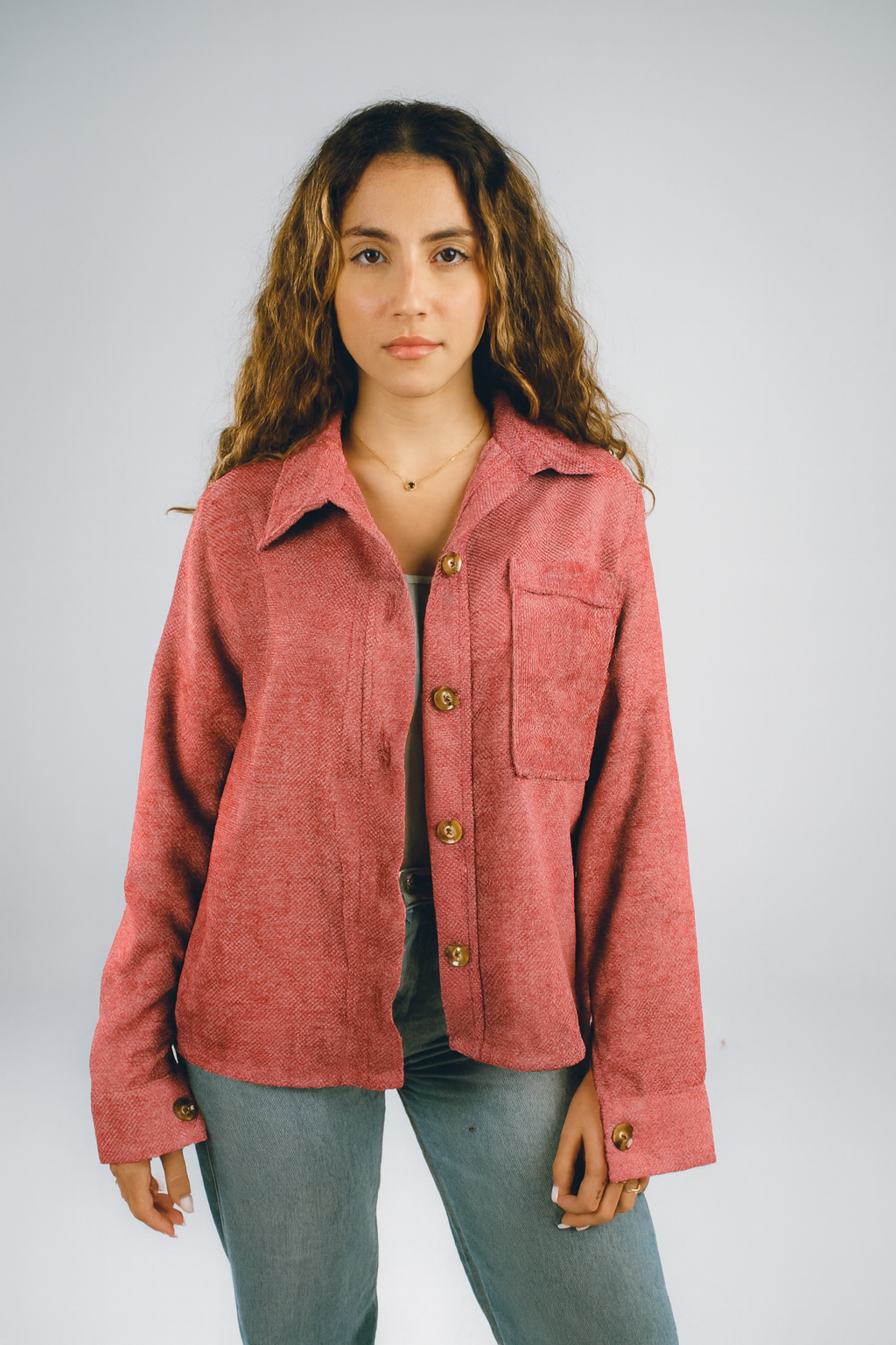 The Autumn Nomad Linen Shacket