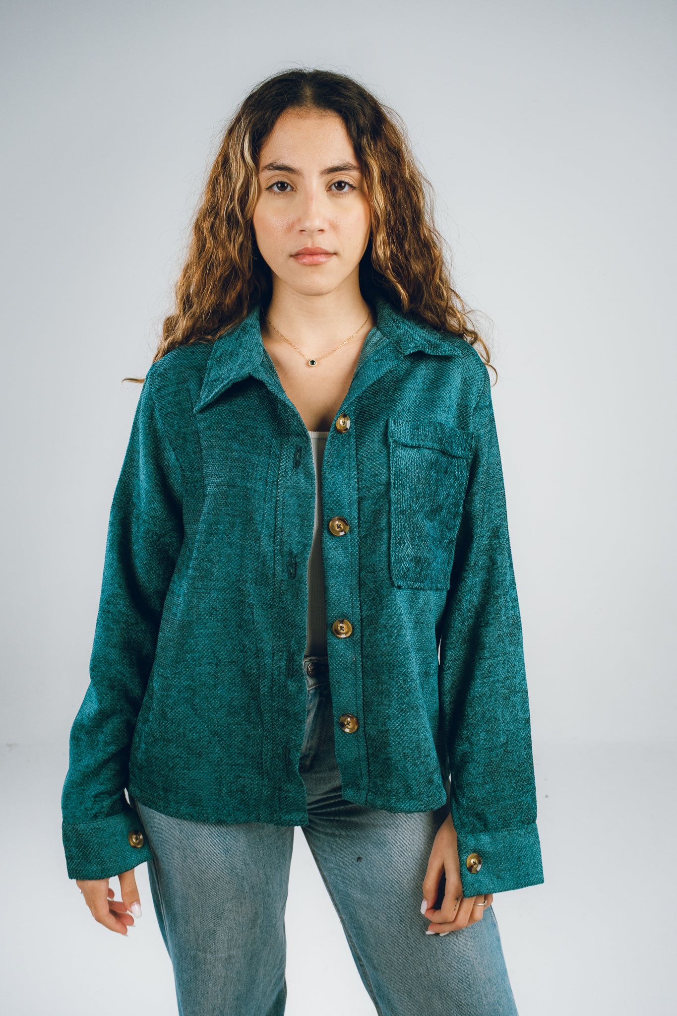 The Autumn Nomad Linen Shacket