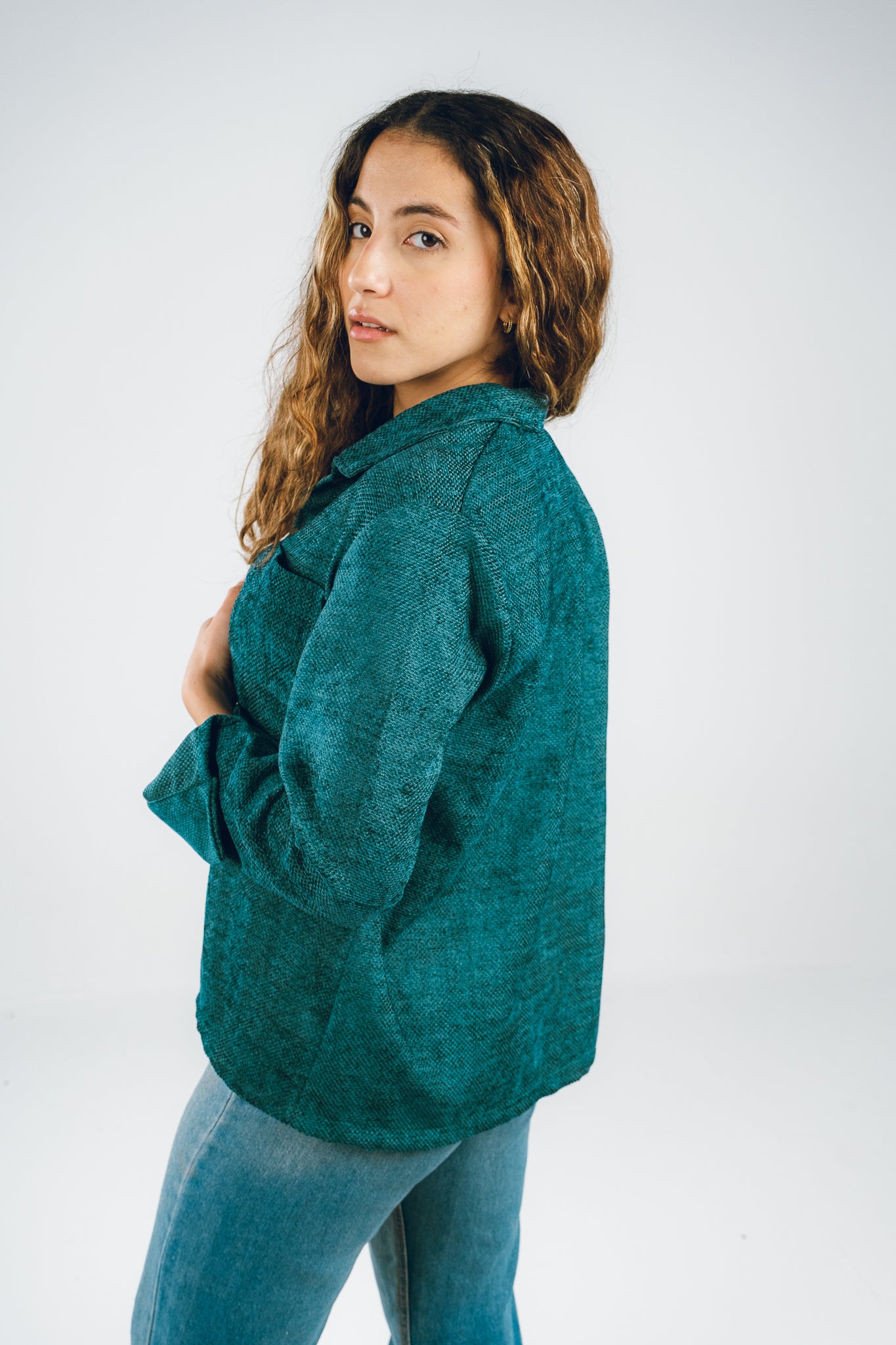 The Autumn Nomad Linen Shacket